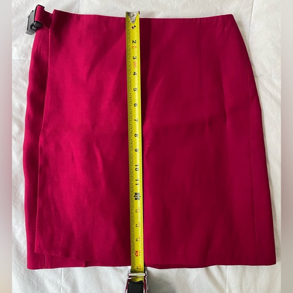 WALES BONNER Wrap Mini Skirt - sz 40 - Fuchsia - Picture 7 of 8
